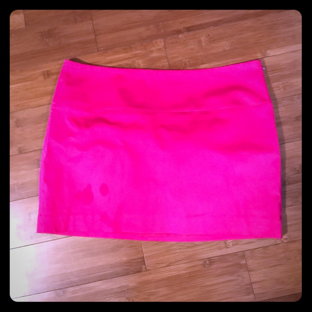 Express Pink Mini Skirt
